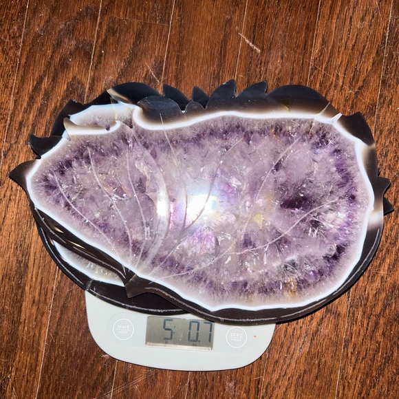 Amethyst & Agate Butterfly Wings - AMYAGTWINGS-001 - Picture 4 of 4